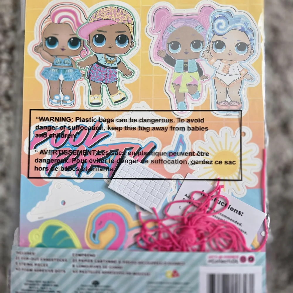 Sleepover Bundle Glow Wearables and Nail Art Set for Kids